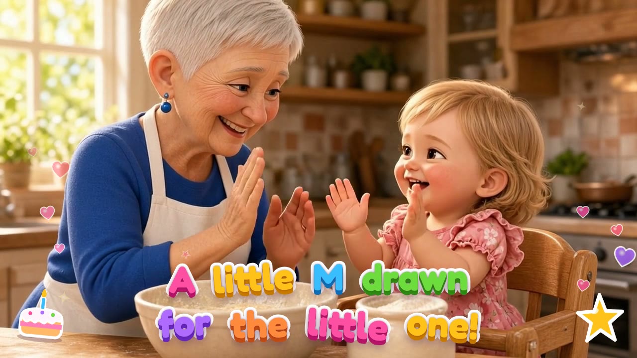 A little M in the flour